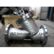 OS&Y Y Type Globe Valve with Bw End